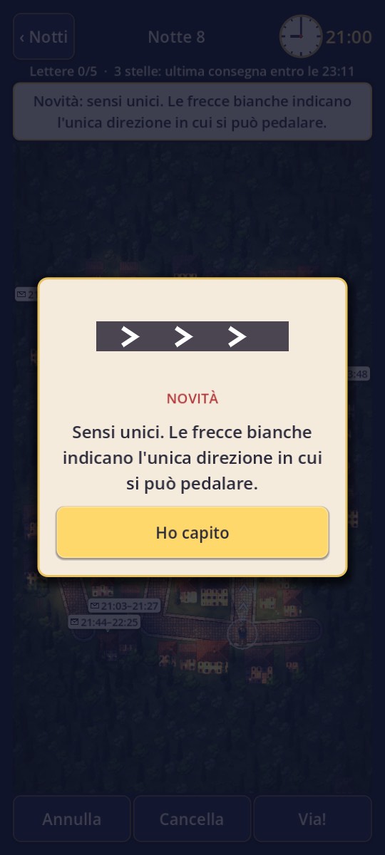 Una novità ogni sette notti